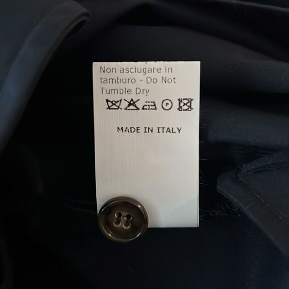 G. Label by GOOP Roxanne Utility Boxy Shirtdress, Navy, NWT, Size 8 - Picture 10 of 12